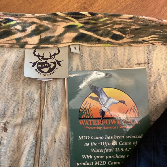 M2D Shooting or Hunting Grassland Duck Camouflage Men’s New wt Tags Camo Pants - Picture 7 of 10
